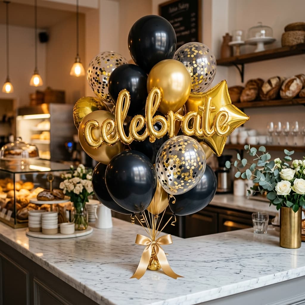 Чёрный с золотом