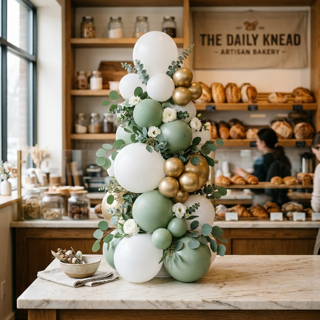 Белый и зелёный