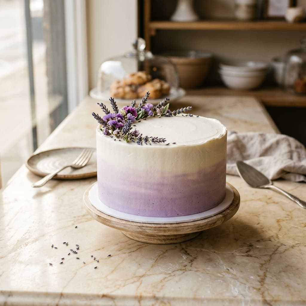 Омбре «Лаванда»