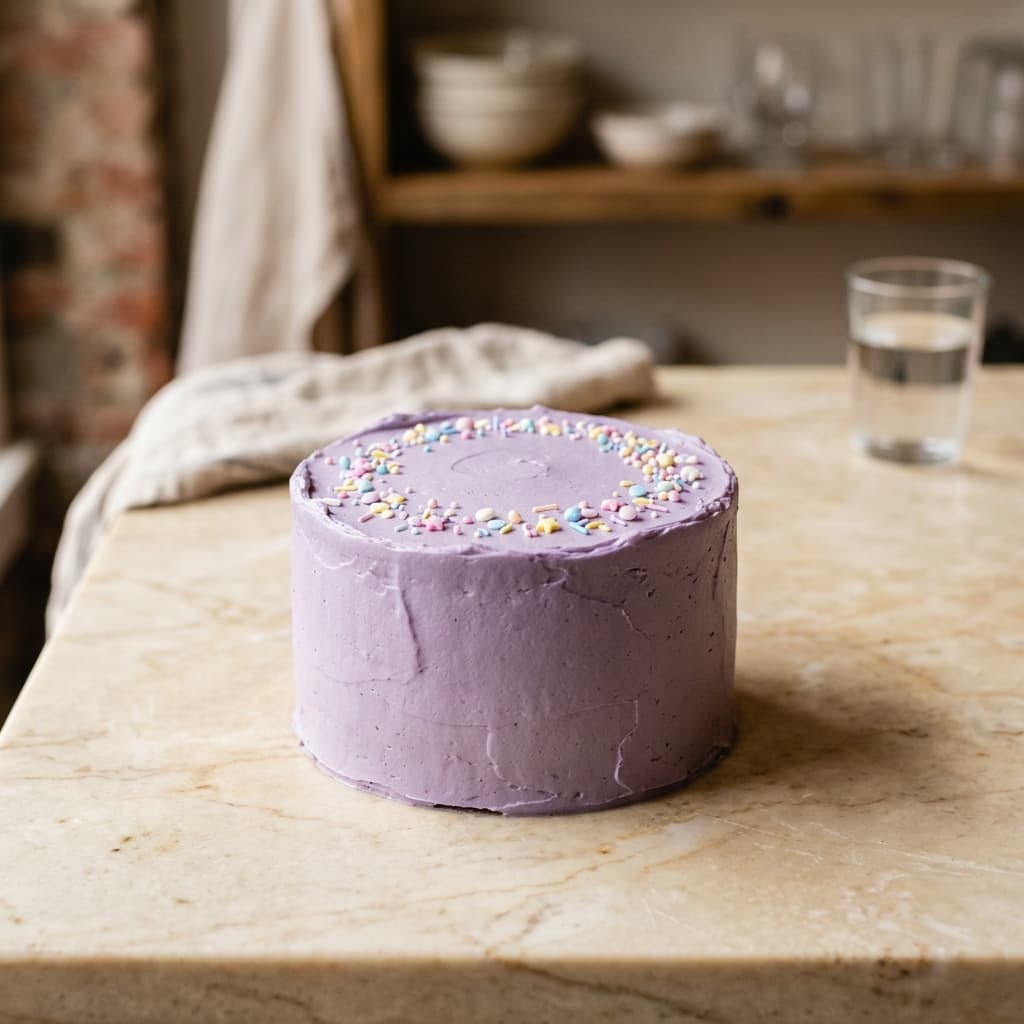 Лавандовый с посыпкой