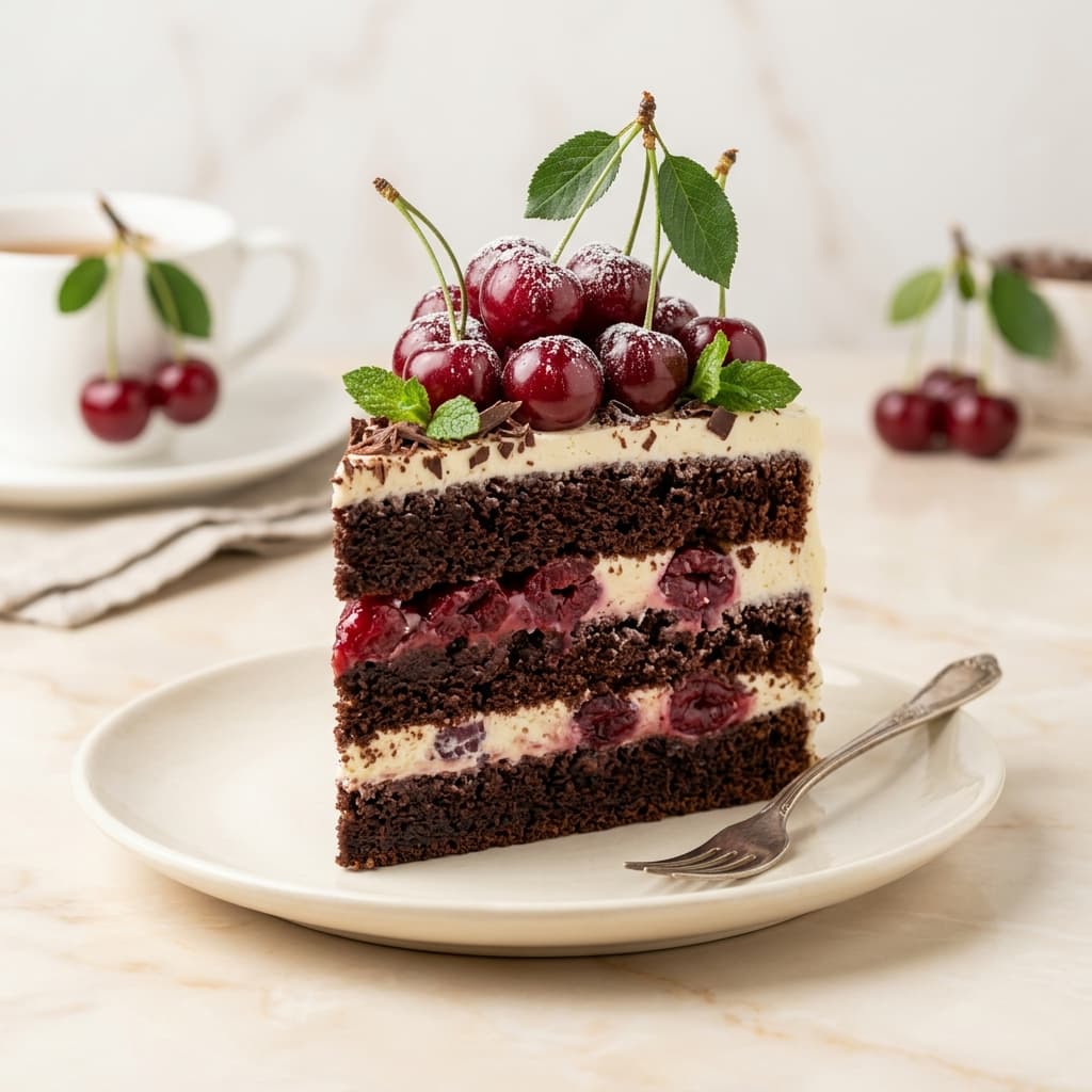 Торт Вишнёвый в Самуи — заказать с доставкой