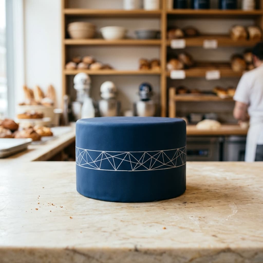 Синий геометрия