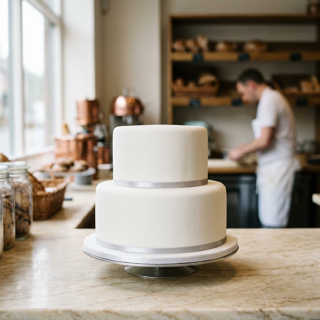 Двухъярусный белый