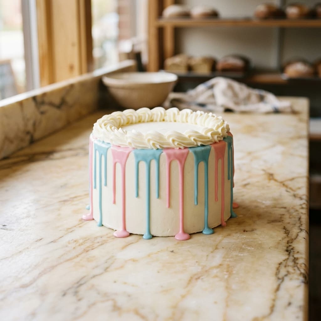 Белый с дрипом