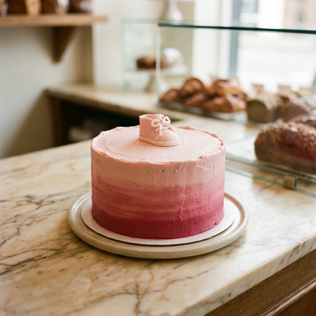 Омбре розовый