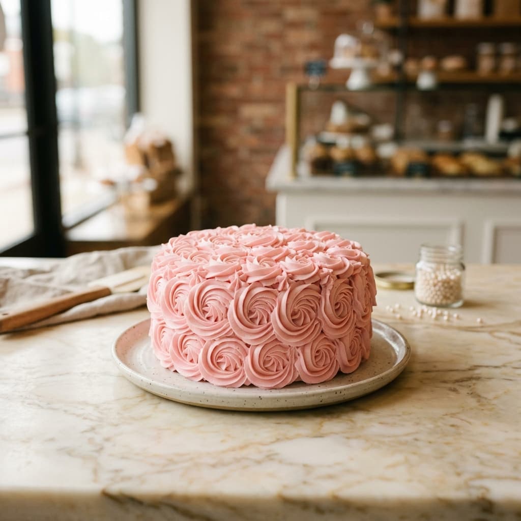 Розовые розетки