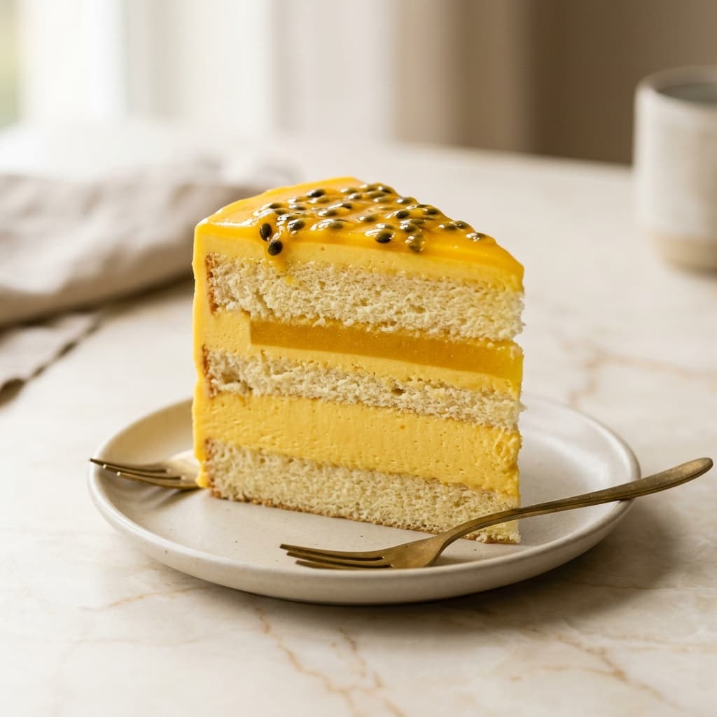 Торт Манго-Маракуйя в Самуи — заказать с доставкой