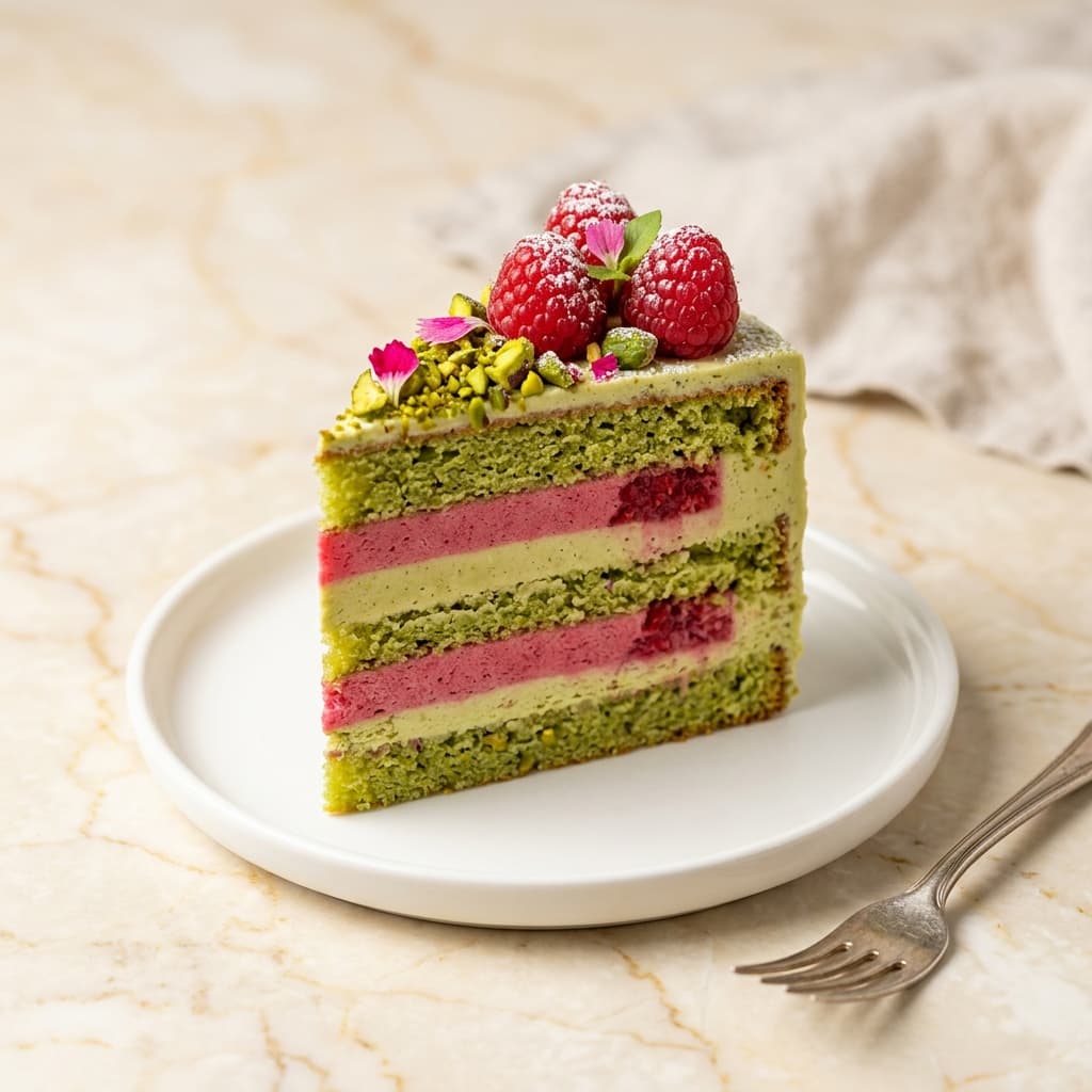 Торт Фисташка-Малина в Самуи — заказать с доставкой