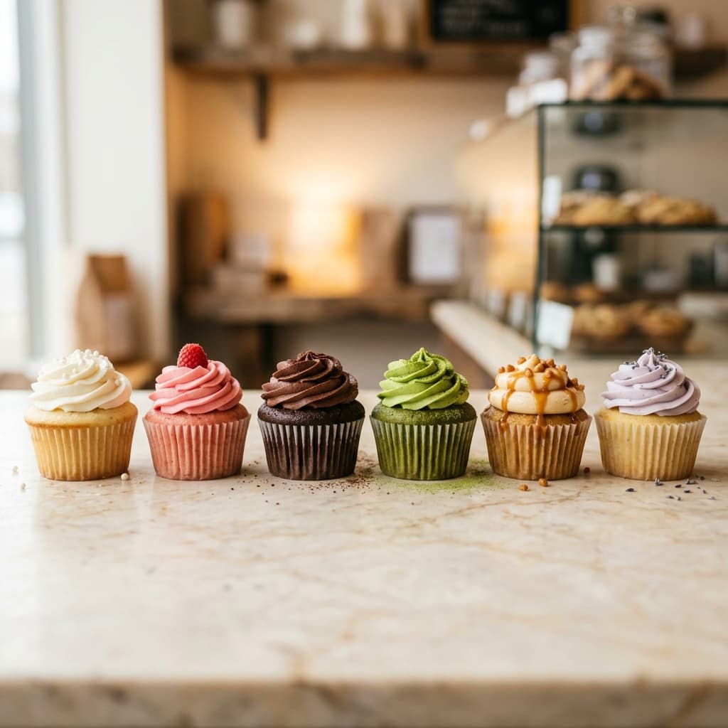 Набор 6 капкейков